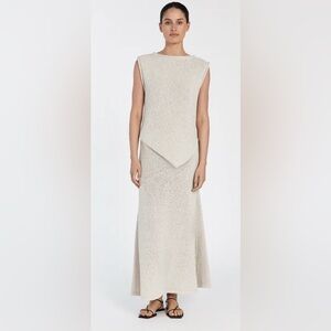 DISSH ALTHEA STONE MAXI SKIRT